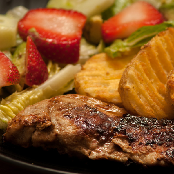 Spice rub beef and potatoes