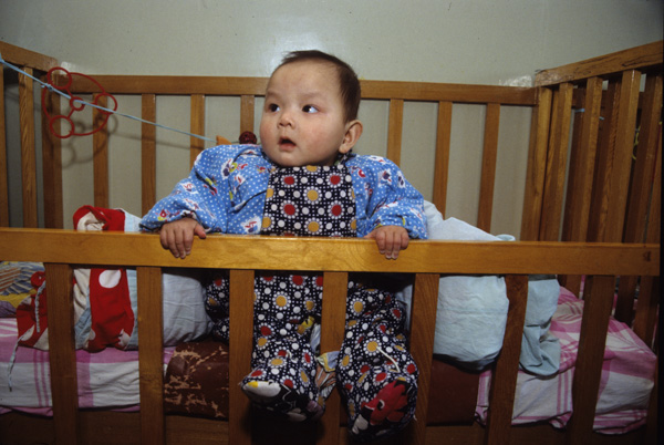 Baby in Beijing orphanage