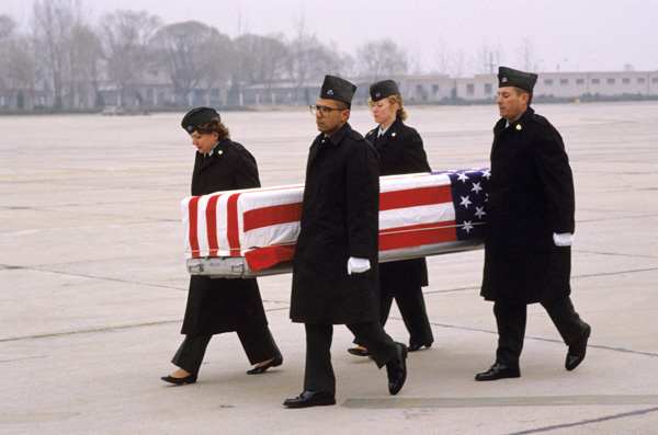 Remains of American serviceman