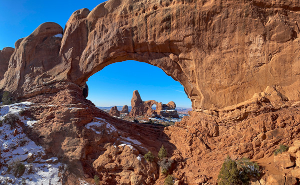 Turret Arch, Arches National Park, near Moab, Utah
