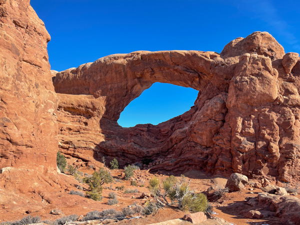 South and North Windows, Arches National Park, near Moab, Utah