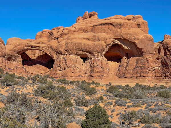 Double Arch, Arches National Park, near Moab, Utah