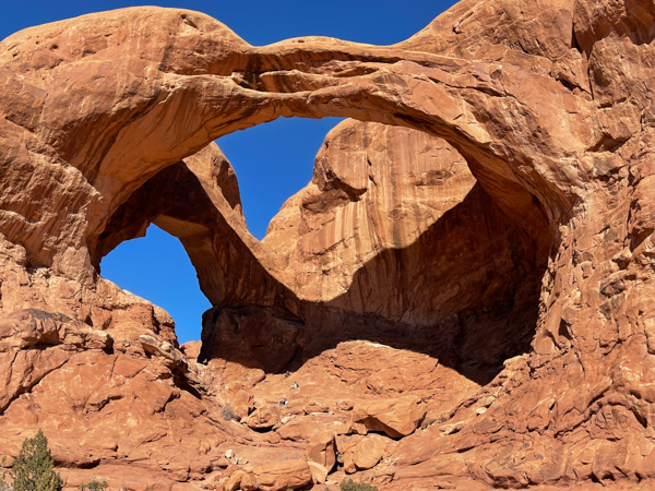 Double Arch, Arches National Park, near Moab, Utah