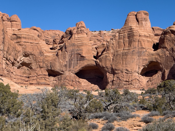 Grottoes, Arches National Park, near Moab, Utah