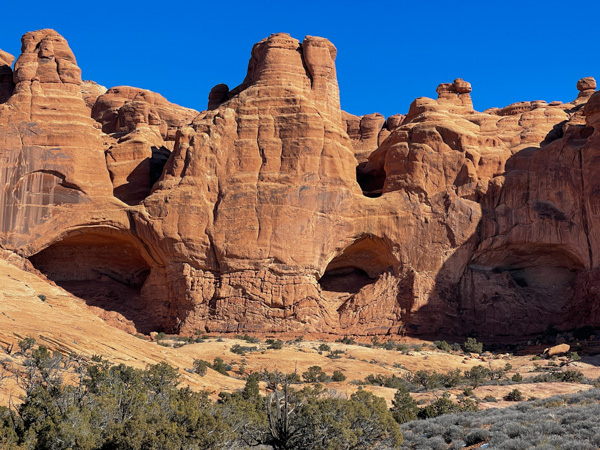 Grottoes, Arches National Park, near Moab, Utah