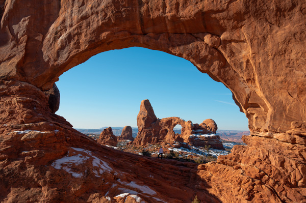 Turret Arch, Arches National Park, near Moab, Utah