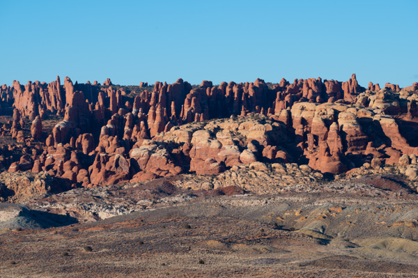 Fiery Furnace and Salt Valley, Arches National Park, near Moab, Utah