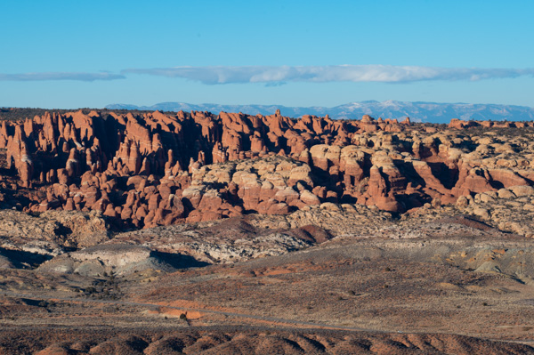 Fiery Furnace and Salt Valley, Arches National Park, near Moab, Utah