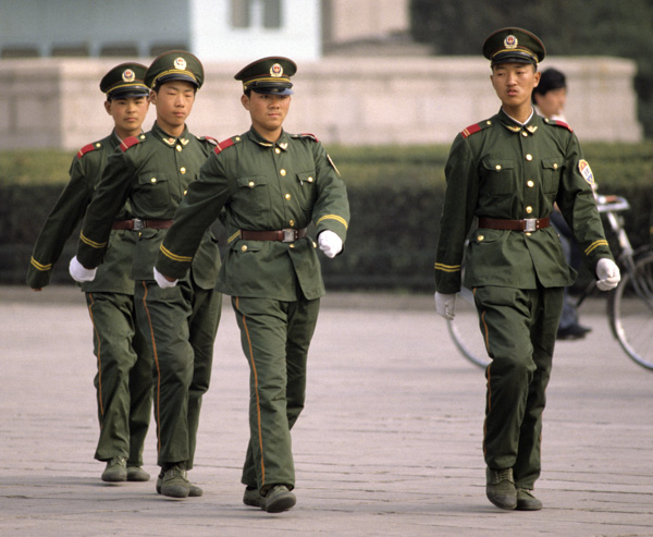 People’s Armed Police, Tiananmen Square