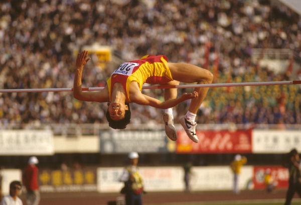 High jumper, Asian Games
