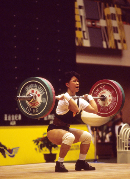 Weight lifter Xing Fen