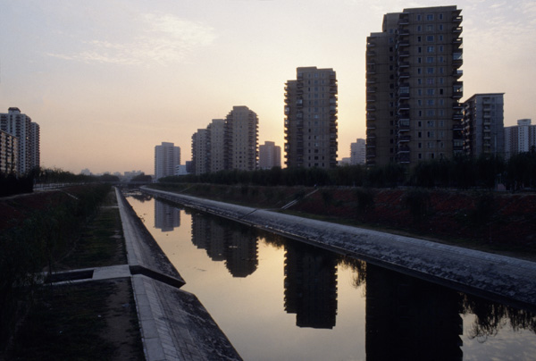 High-rise apartment buildings, Beijing