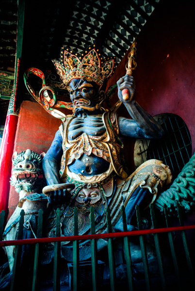 Buddhist guardian, China