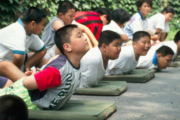 Camp for overweight children, Beijing