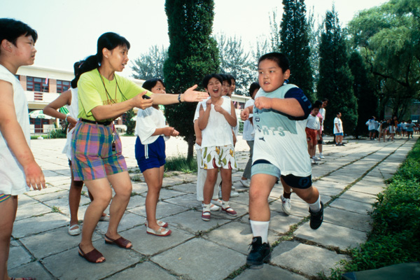 Camp for overweight children, Beijing
