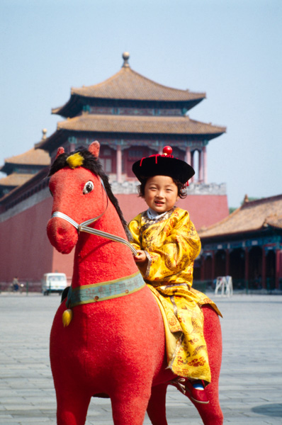 Child at Forbidden City, Beijing