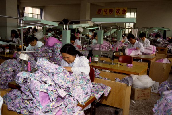 Textile workers, Suzhou