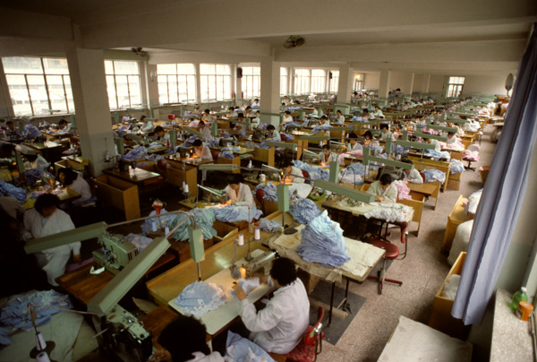 Sewing factory