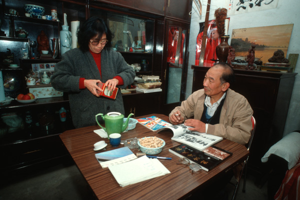 Hutong residents