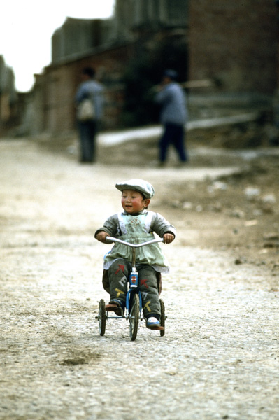 Peasant child near Beijing