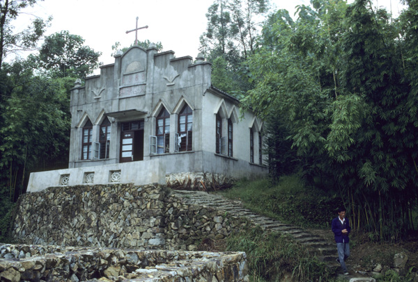 Countryside Christian church, China
