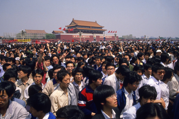 Student protest, Tiananmen Square