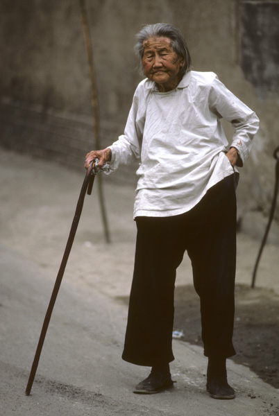 Elderly woman, Beijing