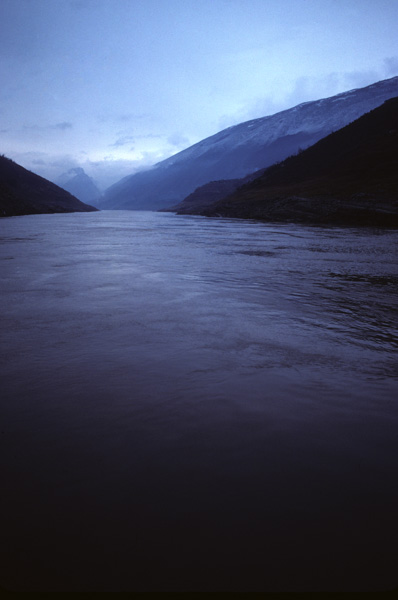 Three Gorges area along Yangzi River