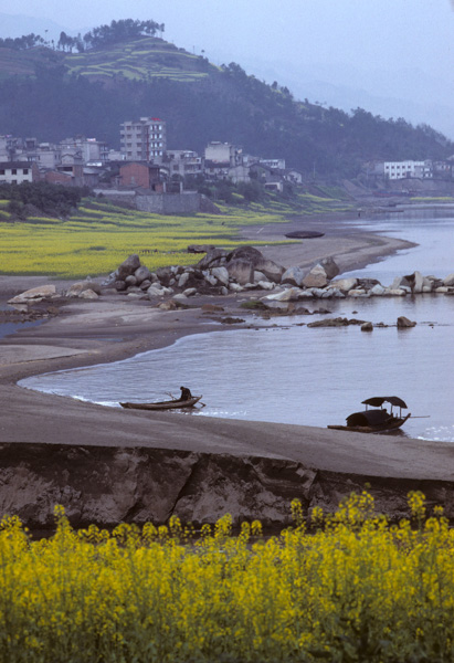 Three Gorges dam site