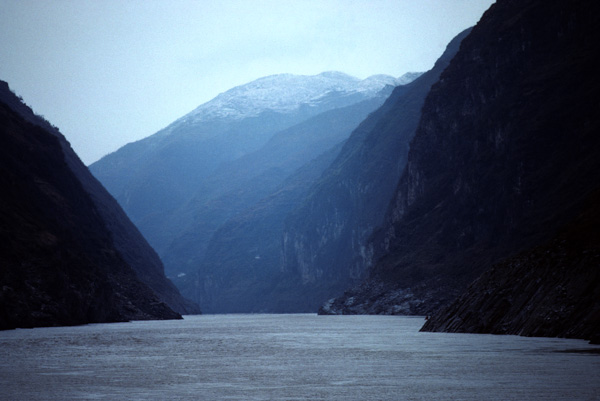 Three Gorges area along Yangzi River