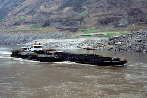 Coal barges, Yangzi River