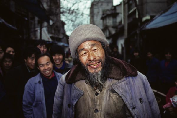 Bearded resident, Fengjie, China