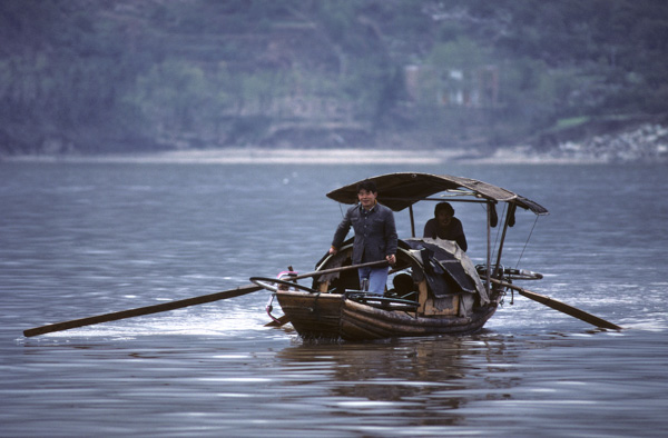 Boat on Yangzi River
