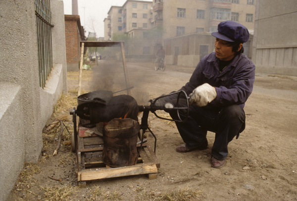 Popcorn vendor, Shenyang