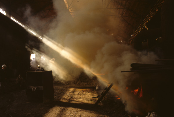 Steel factory, Benxi, China