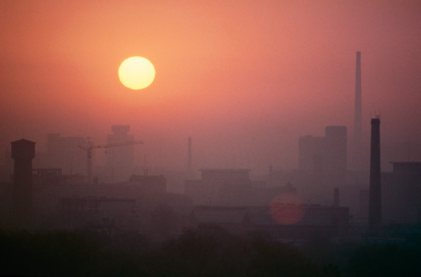 Air pollution, Beijing, China