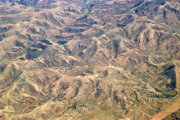 Aerial view of Shanxi