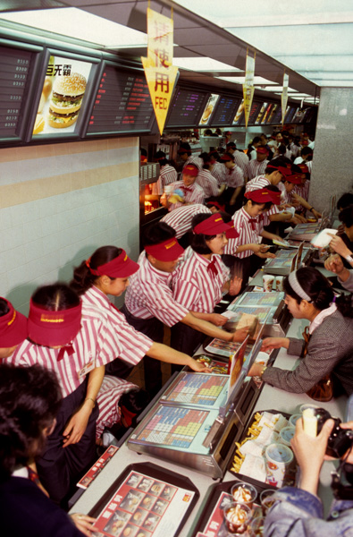 Opening Day at McDonald’s