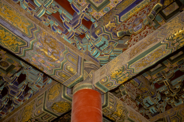 Detail of ceiling, Forbidden City