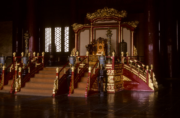 Throne, Forbidden City