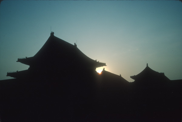 Forbidden City silhouette