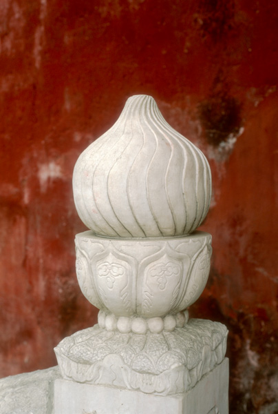 Carved Lotus Blossom