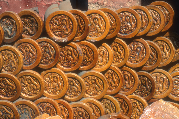 Roof tiles, Forbidden City