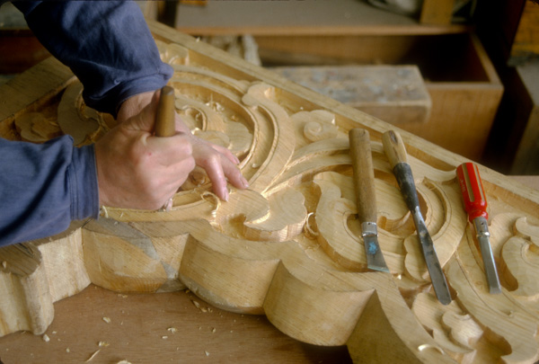 Forbidden City Restoration Carving