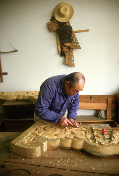 Forbidden City Wood Carving