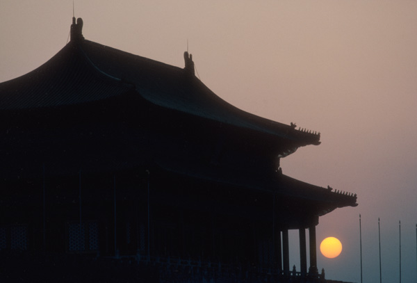 Forbidden City Sunset