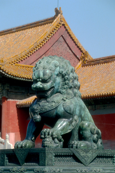 Bronze lion, Taihemen, Gate of Supreme Harmony