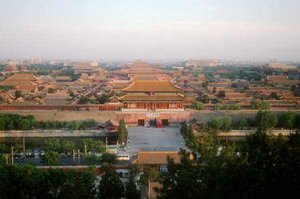 Forbidden City from Coal Hill