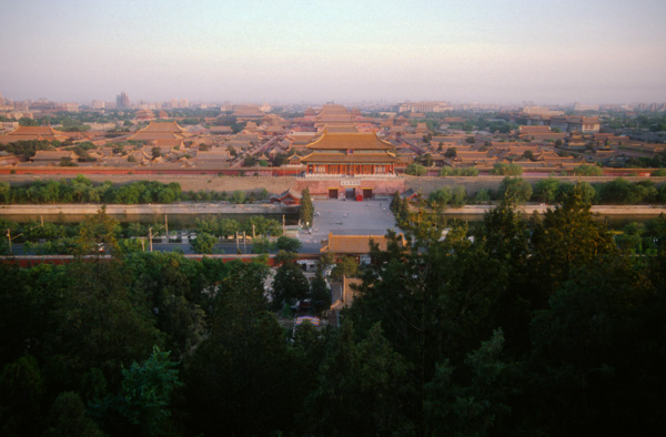 Forbidden City from Coal Hill