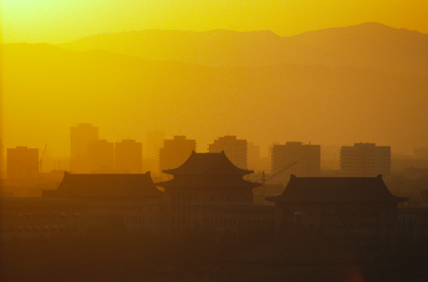 Forbidden City Sunset